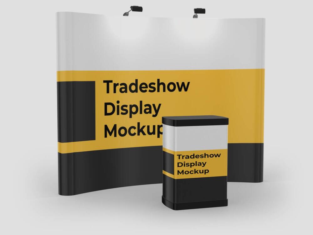 Trade Show Display Mockup