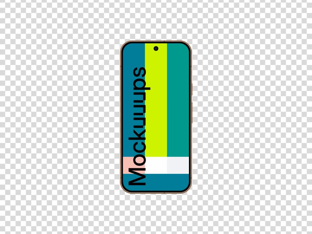 Transparent Google Pixel 11 Pro Mockup