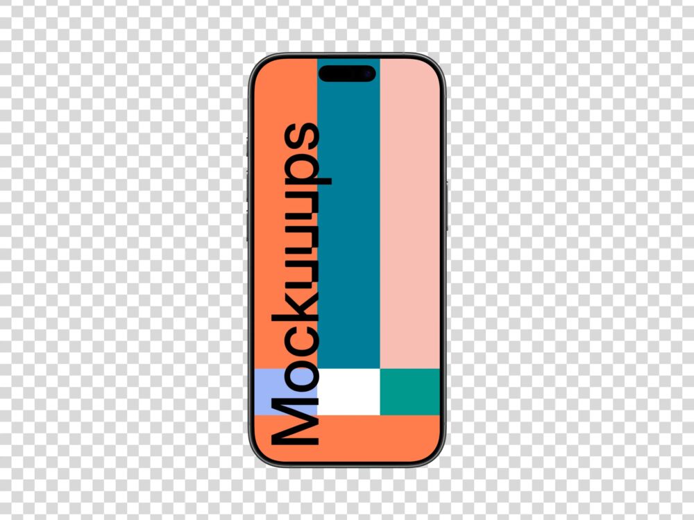 Transparent iPhone 17 Mockup