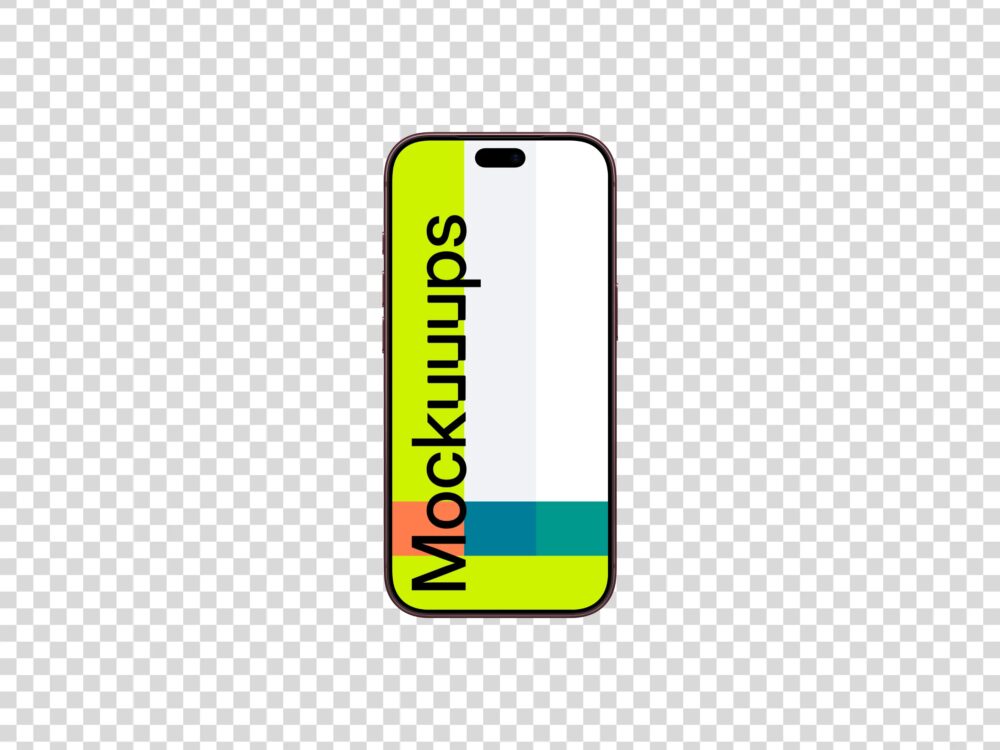 Transparent iPhone 18 Pro Mockup