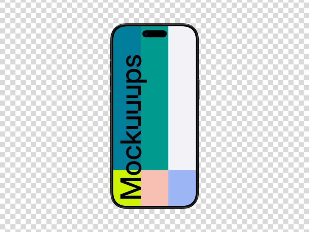Transparent iPhone Air Mockup