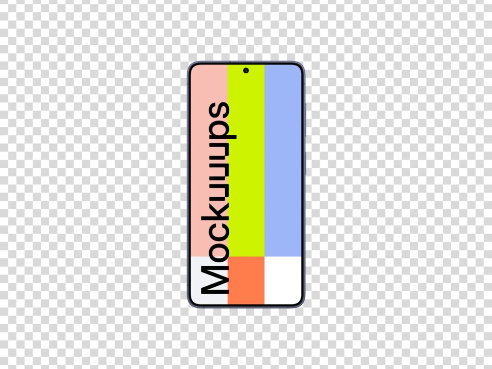 Transparent Samsung Galaxy S26 Mockup