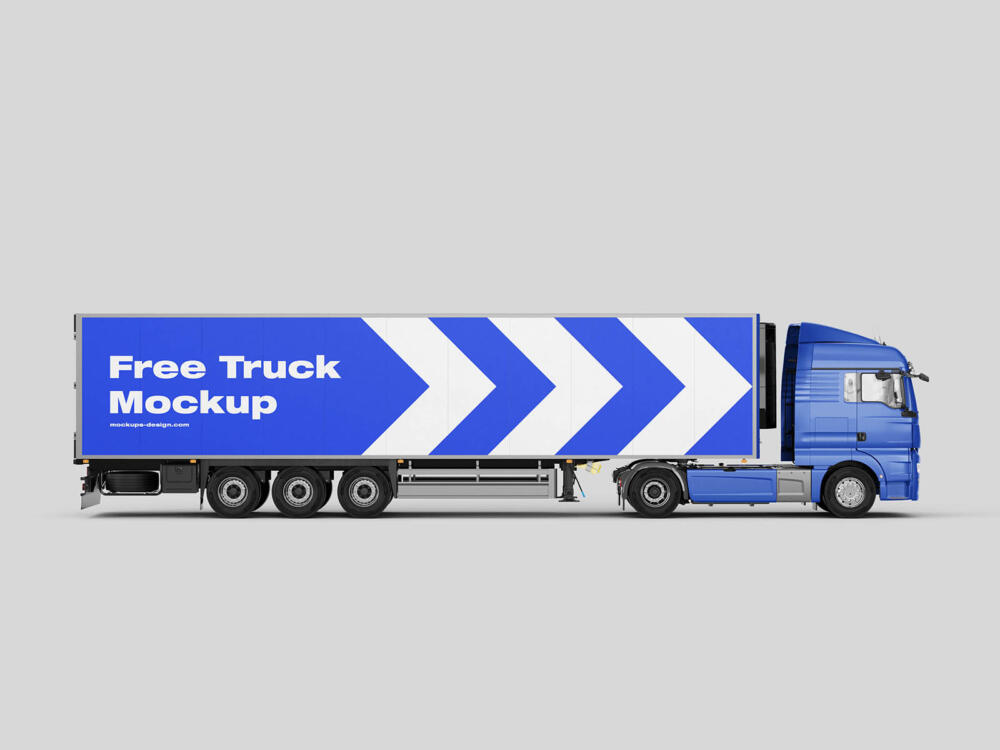 Truck mockup