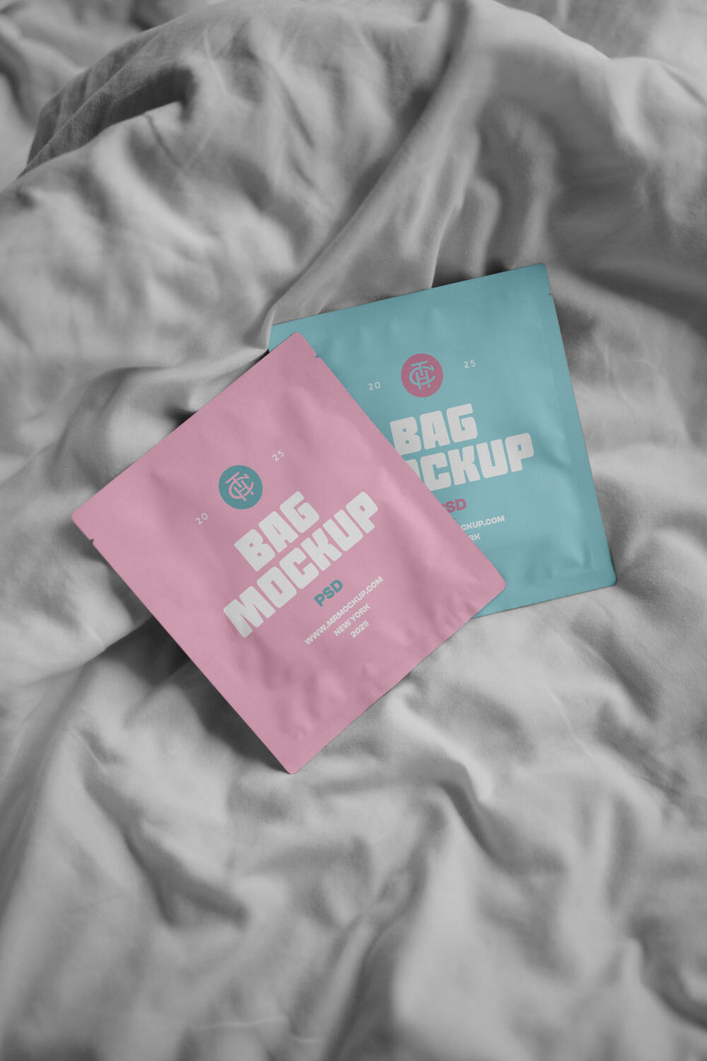 Two Cosmetic Bag Mockups