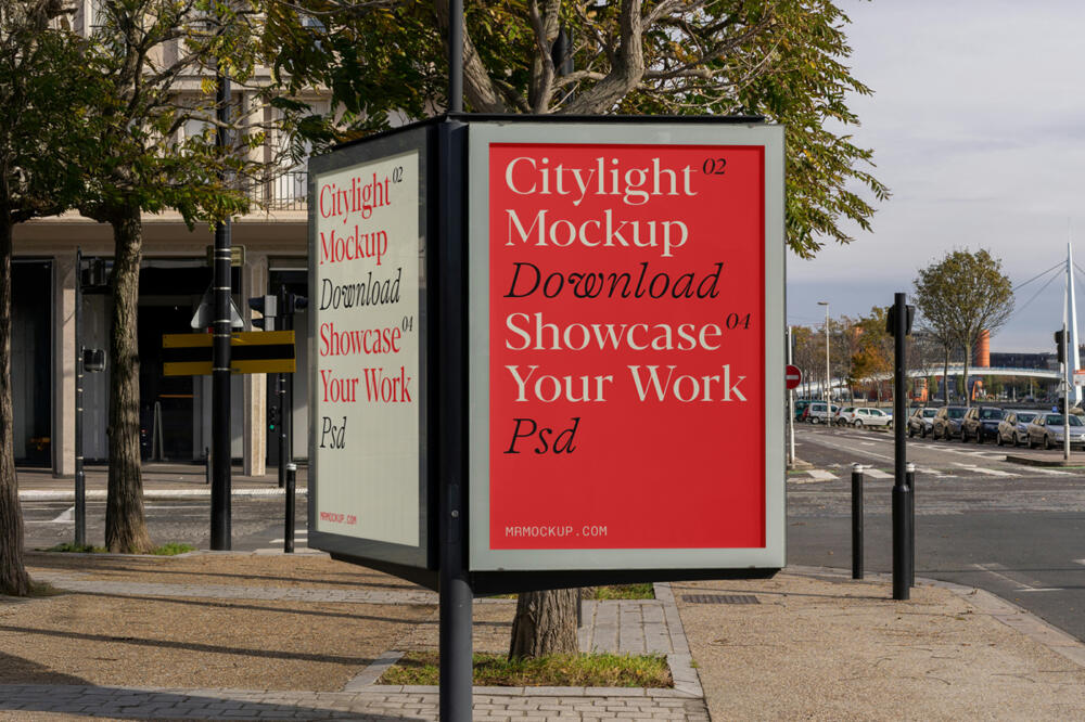 Urban Citylight PSD Mockups