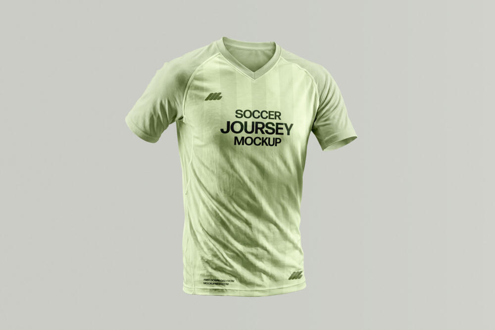 V-Neck Jersey Mockup