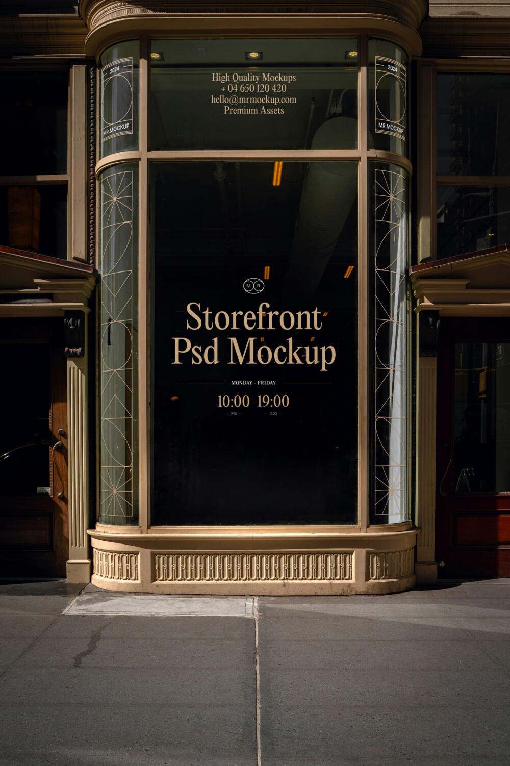 Vertical Storefront Mockup