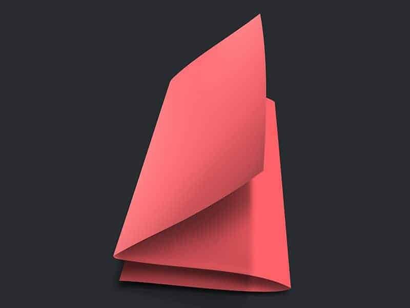 Z Fold Brochure Mockup